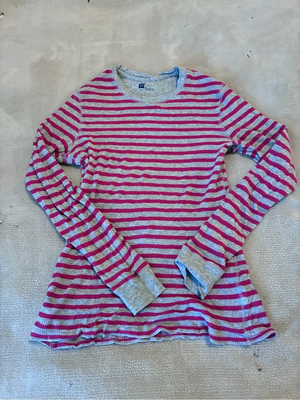 GAP Vintage Long-Sleeve Horizontal Striped Top